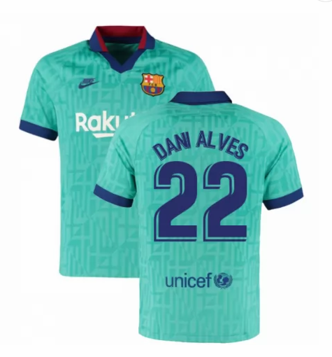 Terza divisa maglia barcellona DANI ALVES 2019-2020