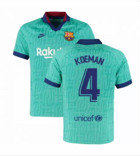 Terza divisa maglia barcellona KOEMAN 2019-2020