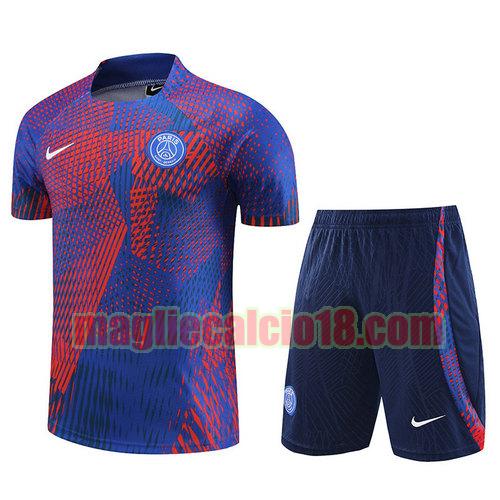 formaziones calcio paris saint germain 2023-2024 manica corta rosso