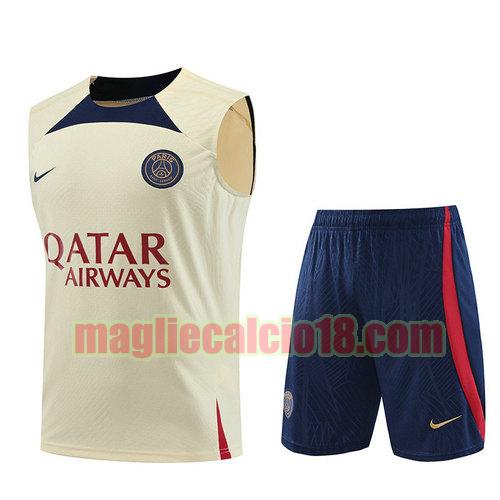 formaziones calcio paris saint germain 2023-2024 vest giallo chiaro