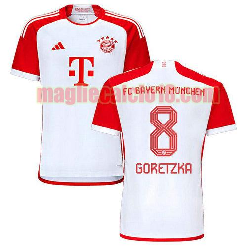 maglia 2023-2024 bayern munichgoretzka 8 prima