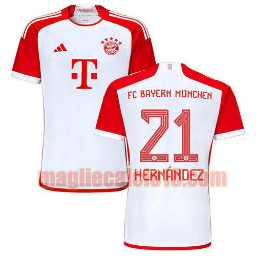 maglia 2023-2024 bayern munichhernandez 21 prima