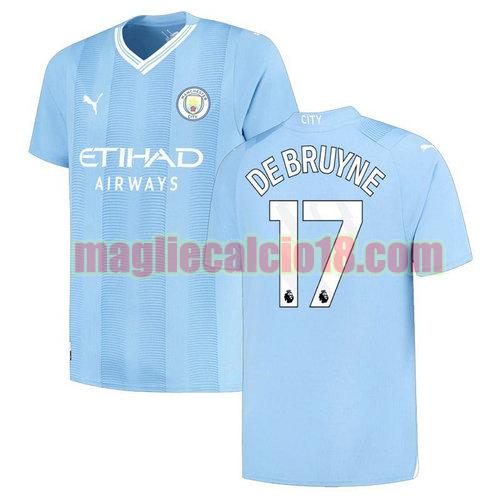 maglia 2023-2024 manchester cityde bruyne 17 prima