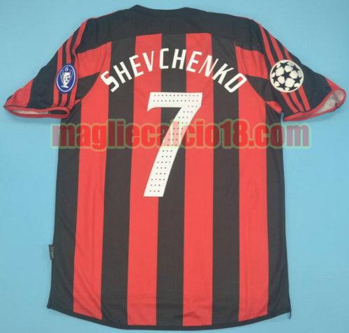 maglia ac milan 2003-2004 prima divisa shevchenko 7