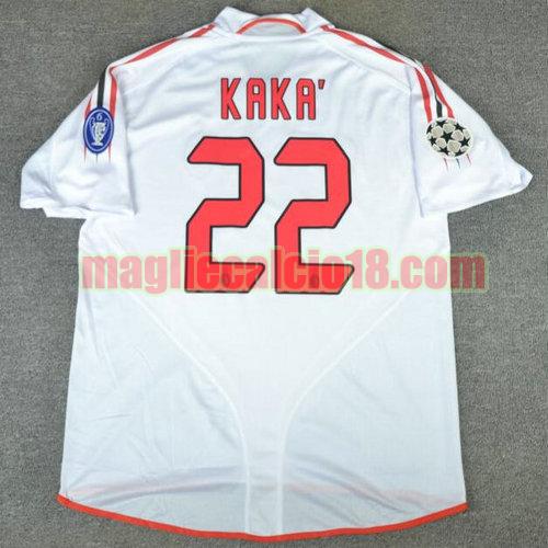 maglia ac milan 2004-2005 seconda divisa kaka 22