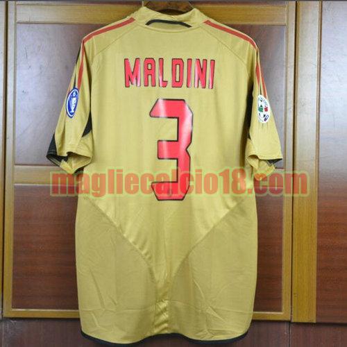 maglia ac milan 2004-2005 terza divisa maldini 3