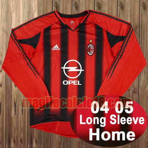 maglia ac milan 2004 2005 manica lunga prima