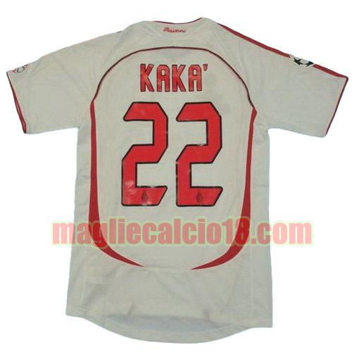 maglia ac milan 2006-2007 seconda divisa kaka 22--