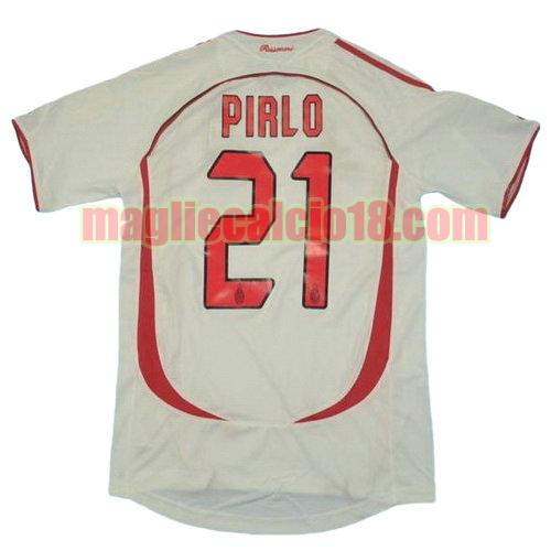 maglia ac milan 2006-2007 seconda divisa pirlo 21--