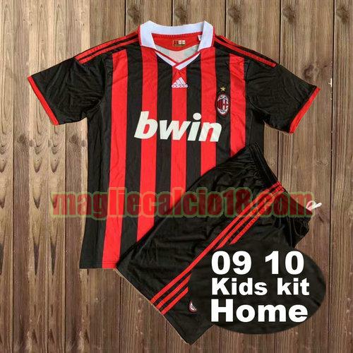 maglia ac milan 2009-2010 prima bambino