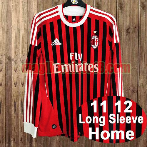 maglia ac milan 2011 2012 manica lunga prima