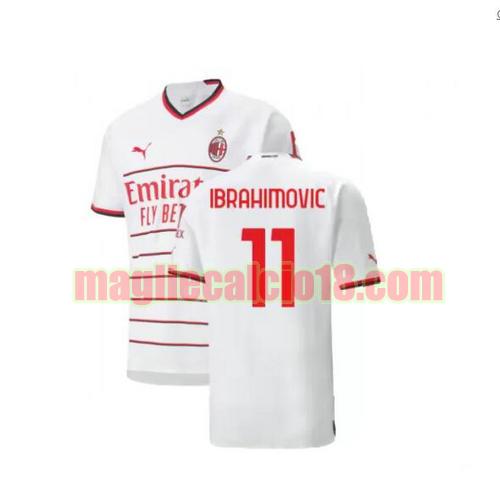 maglia ac milan 2022-2023 seconda ibrahimovic 11