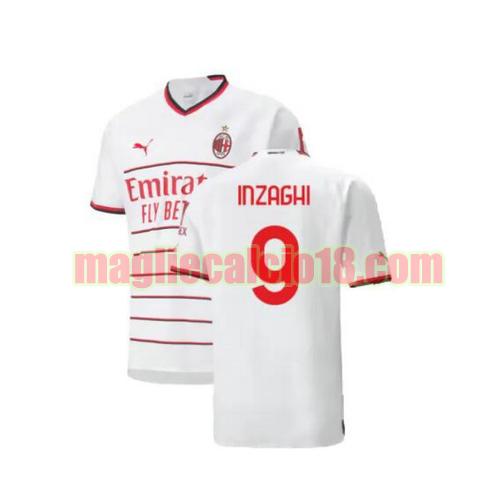 maglia ac milan 2022-2023 seconda inzaghi 9