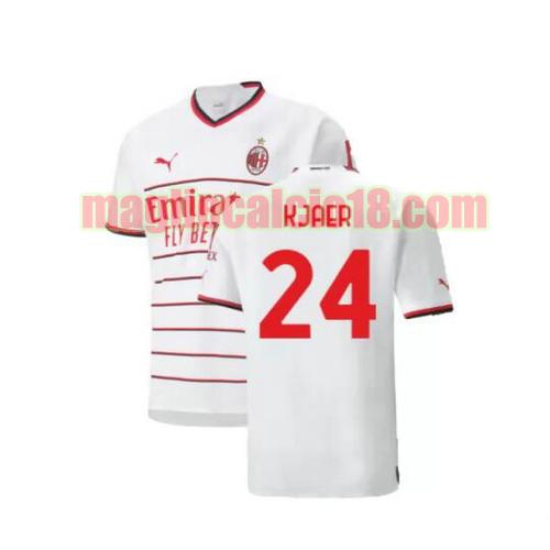 maglia ac milan 2022-2023 seconda kjaer 24