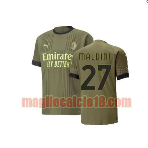 maglia ac milan 2022-2023 terza maldini 27