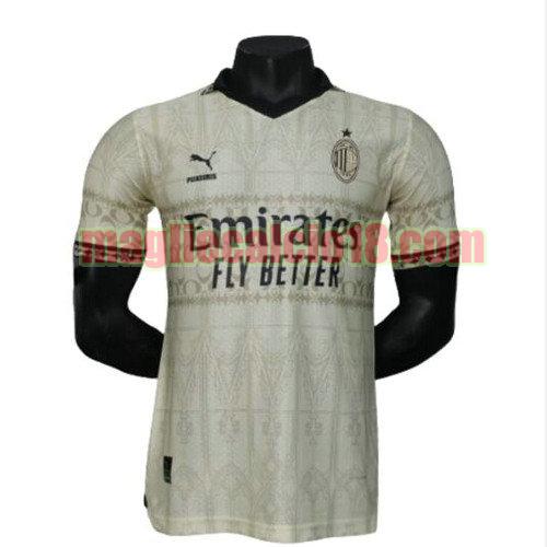 maglia ac milan 2023-2024 beige player version speciale eefa