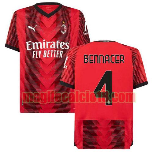 maglia ac milan 2023-2024 bennacer 4 prima