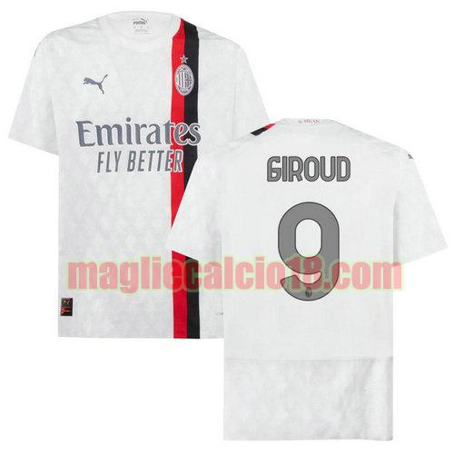 maglia ac milan 2023-2024 giroud 9 seconda