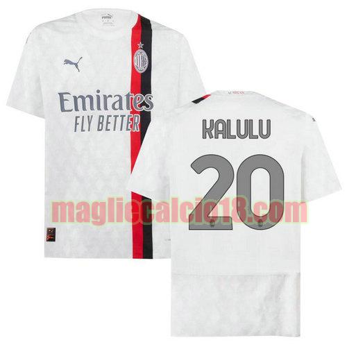 maglia ac milan 2023-2024 kalulu 20 seconda