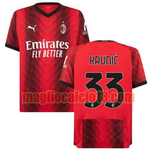 maglia ac milan 2023-2024 krunic 33 prima