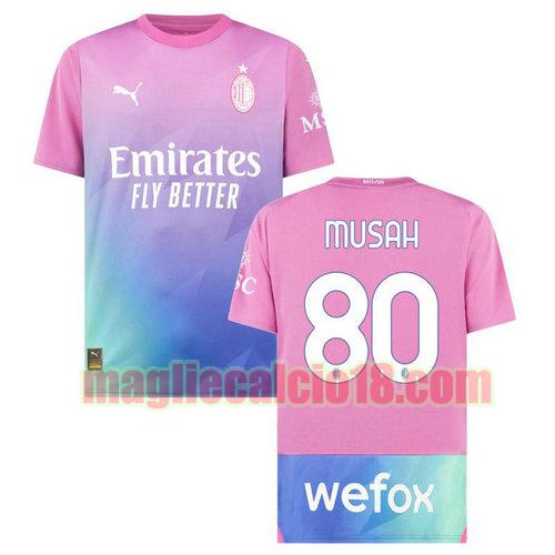 maglia ac milan 2023-2024 musah 80 terza