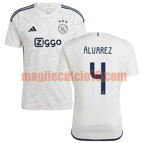 maglia afc ajax 2023-2024 alvarez 4 seconda