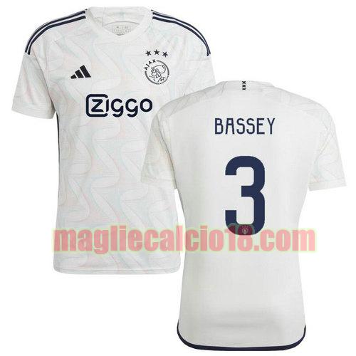 maglia afc ajax 2023-2024 bassey 3 seconda