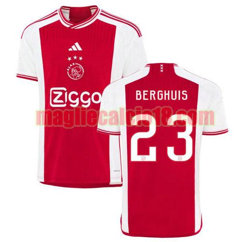 maglia afc ajax 2023-2024 berghuis 23 prima