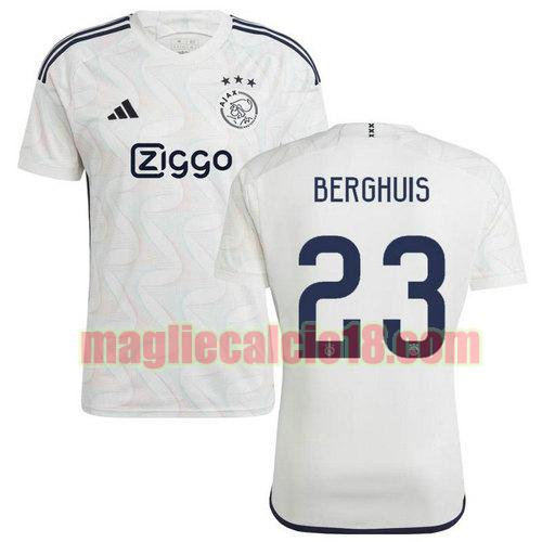 maglia afc ajax 2023-2024 berghuis 23 seconda