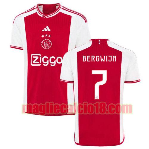 maglia afc ajax 2023-2024 bergwijn 7 prima