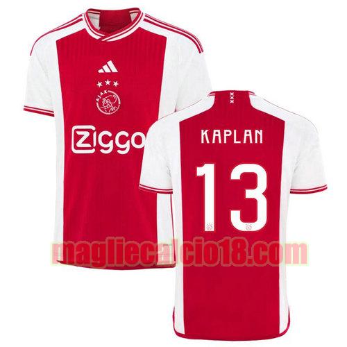 maglia afc ajax 2023-2024 kaplan 13 prima