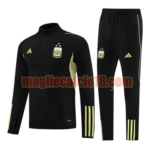 maglia argentina 2023-2024 nero a231134