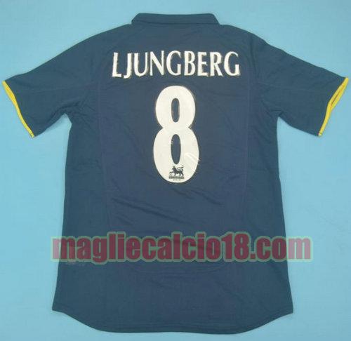 maglia arsenal 2000-2002 seconda divisa ljungberg 8