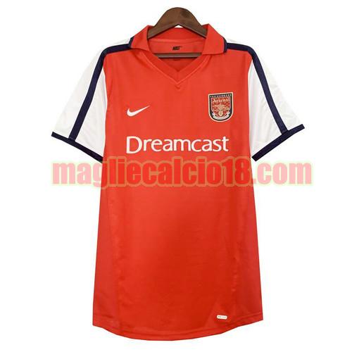 maglia arsenal 2001-2002 prima