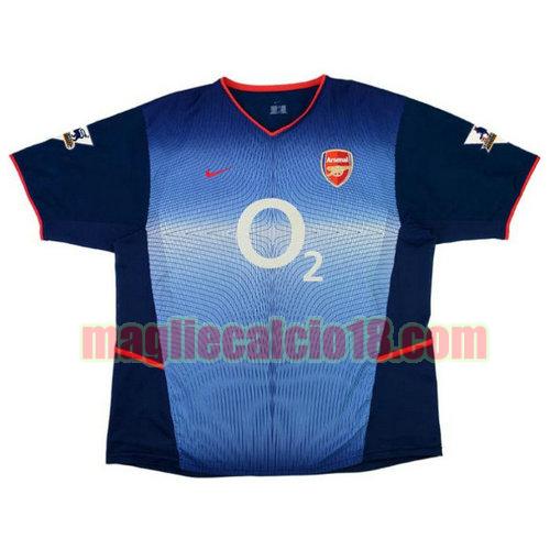 maglia arsenal 2002-2004 seconda divisa