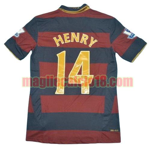 maglia arsenal 2007-2008 prima divisa henry 14