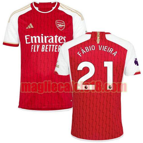 maglia arsenal 2023-2024 fabio vieira 21 prima