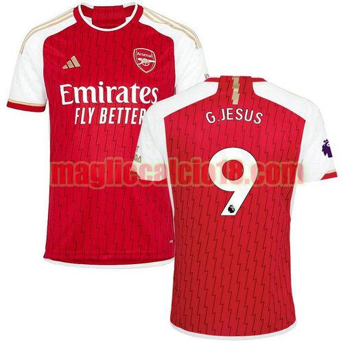 maglia arsenal 2023-2024 g. jesus 9 prima