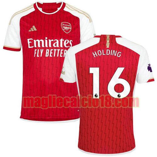 maglia arsenal 2023-2024 holding 16 prima