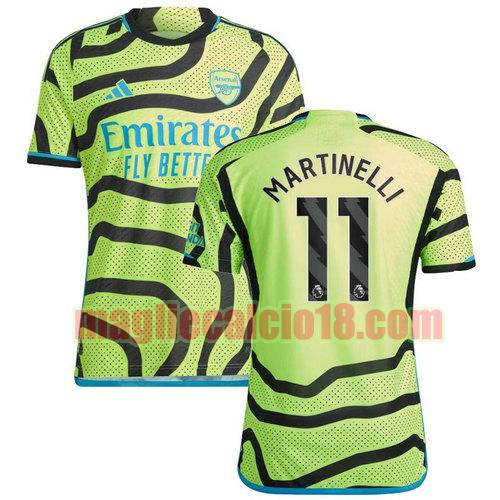 maglia arsenal 2023-2024 martinelli seconda