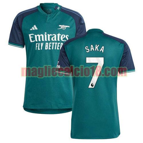 maglia arsenal 2023-2024 saka 7 terza