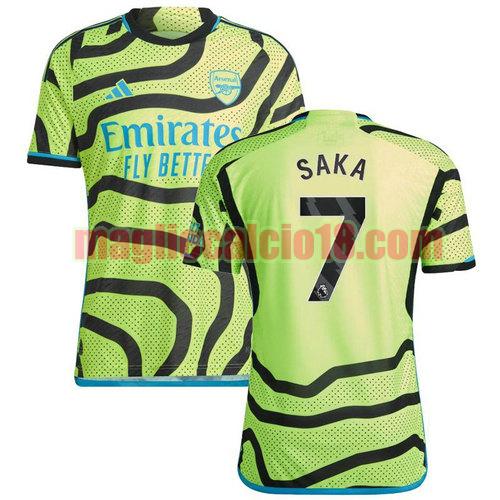 maglia arsenal 2023-2024 saka seconda