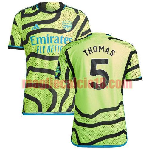 maglia arsenal 2023-2024 thomas seconda