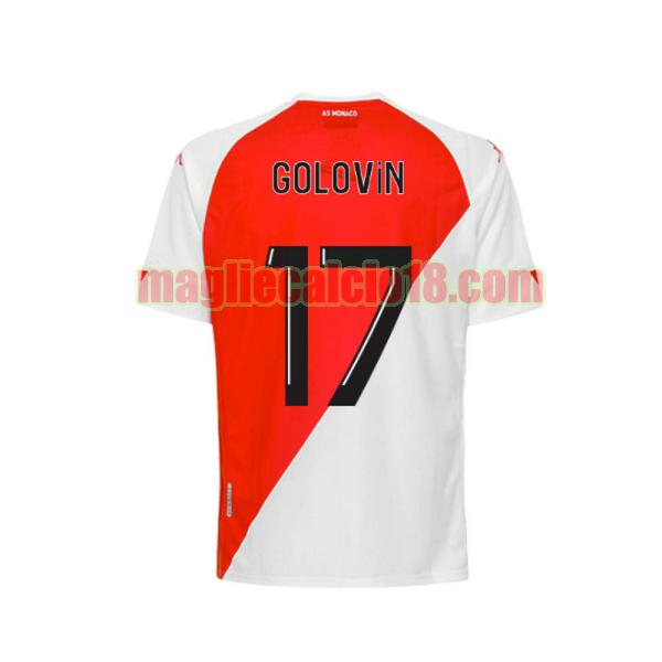 maglia as monaco 2020-2021 prima golovin 17