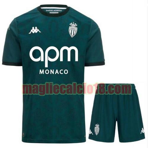 maglia as monaco 2024-2025 bambino seconda