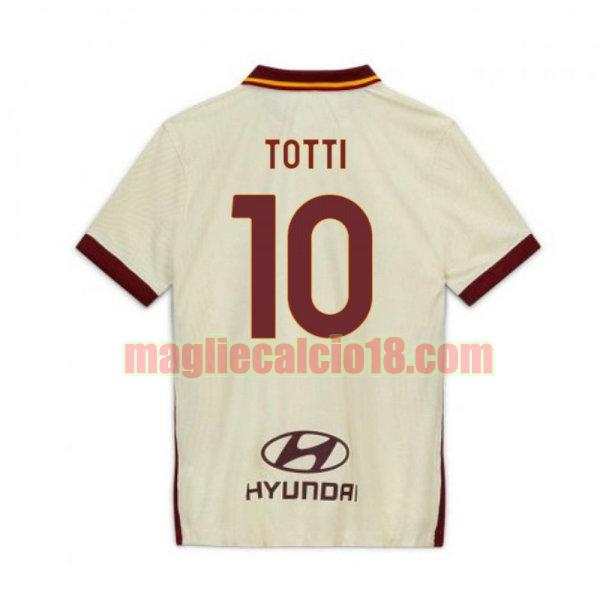 maglia as roma 2020-2021 seconda totti 10