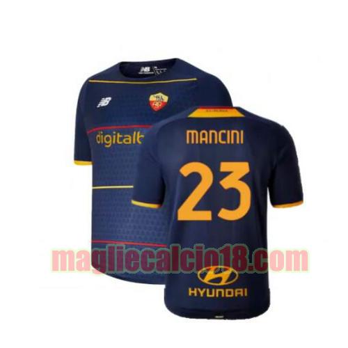 maglia as roma 2021-2022 4th mancini 23