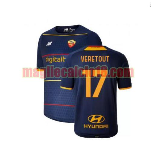 maglia as roma 2021-2022 4th veretout 17