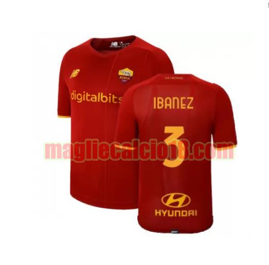 maglia as roma 2021-2022 prima ibanez 3