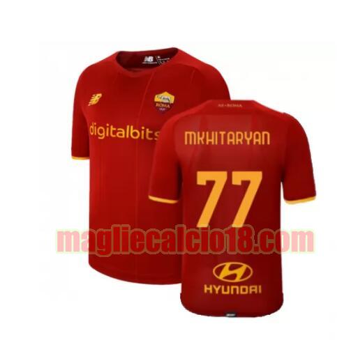 maglia as roma 2021-2022 prima mkhitaryan 77